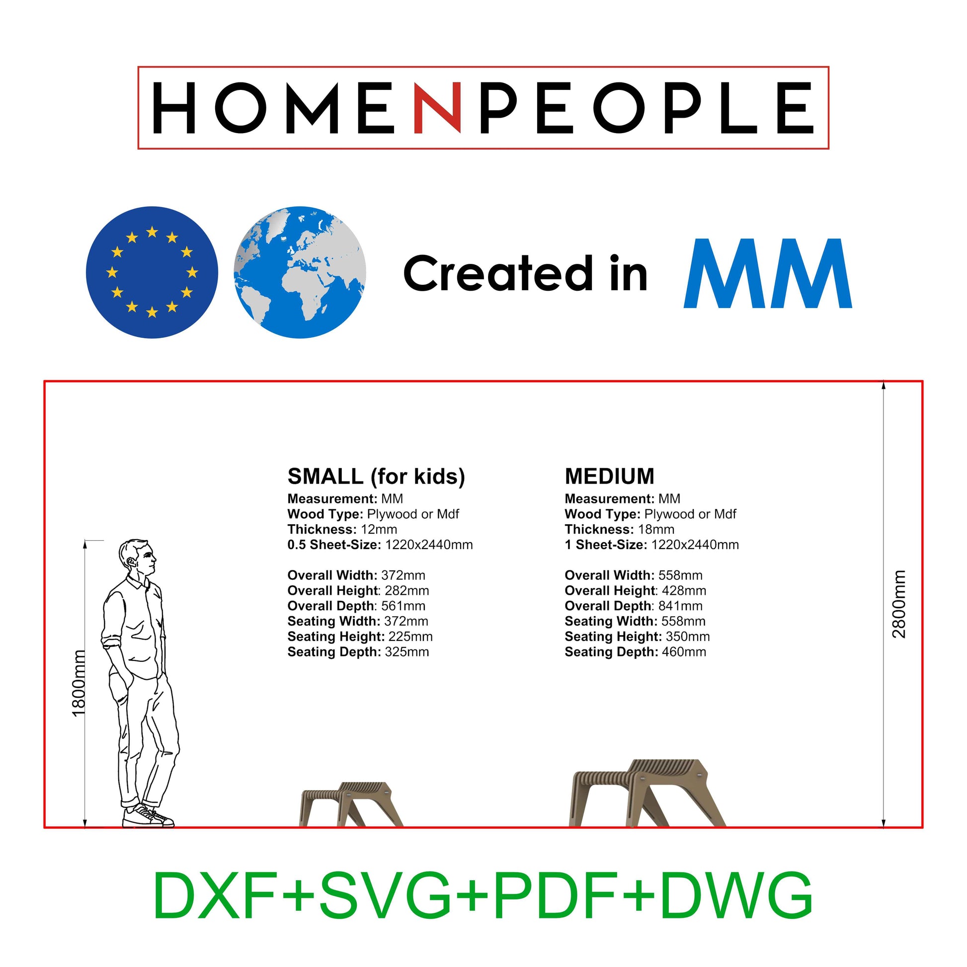 Parametric Stool A-1