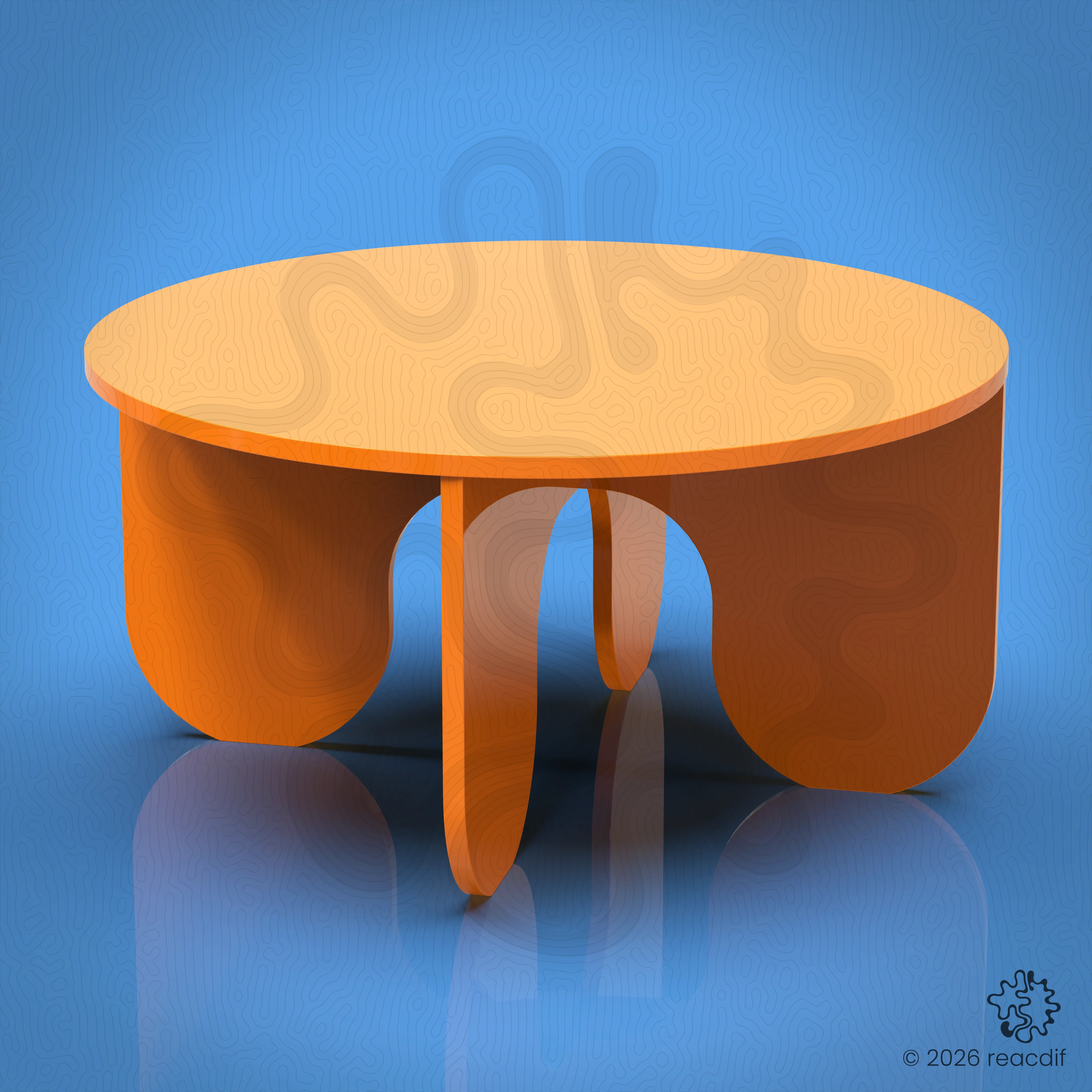 Flat-Pack Coffee Table A-1