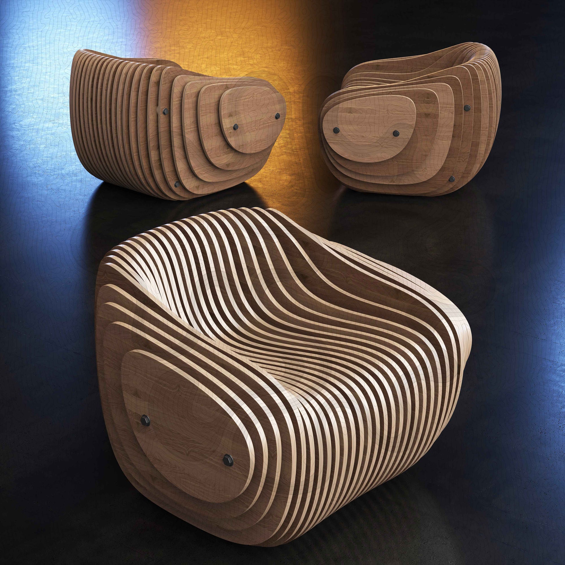 Parametric Armchair A-1