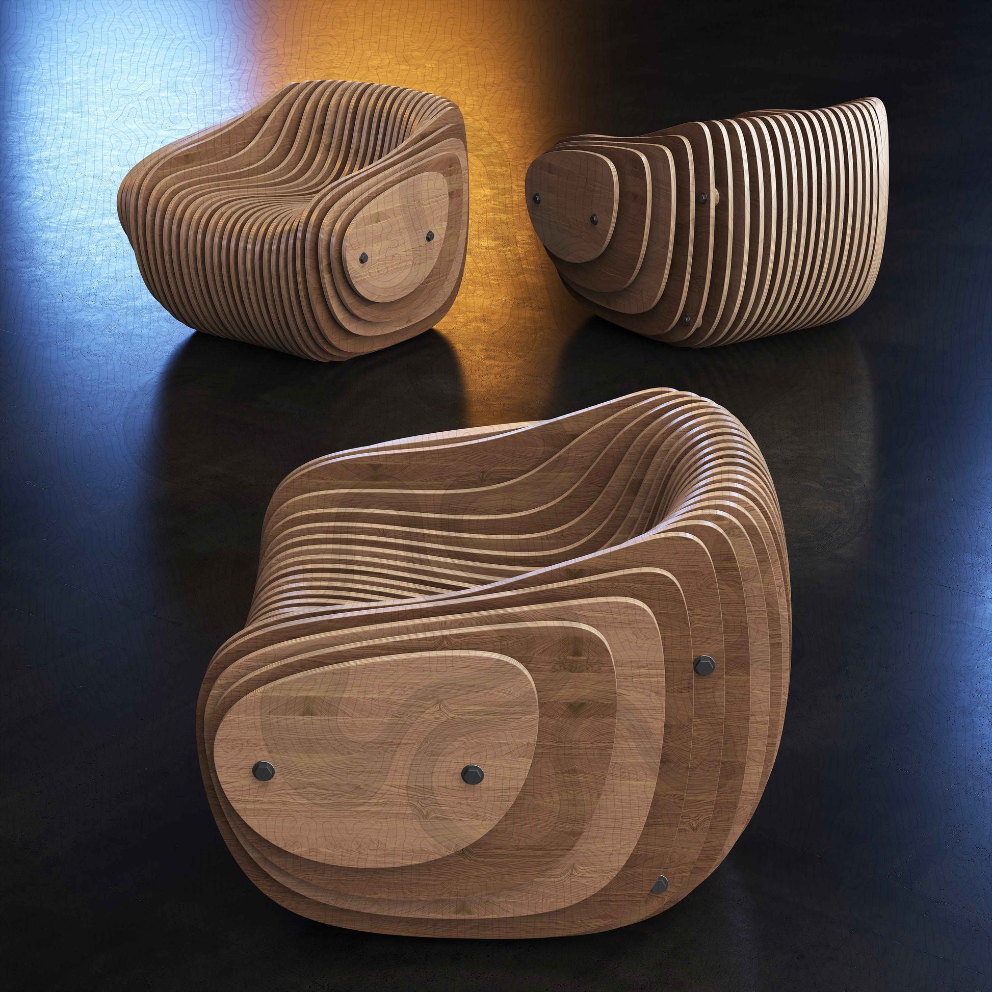 Parametric Armchair A-1