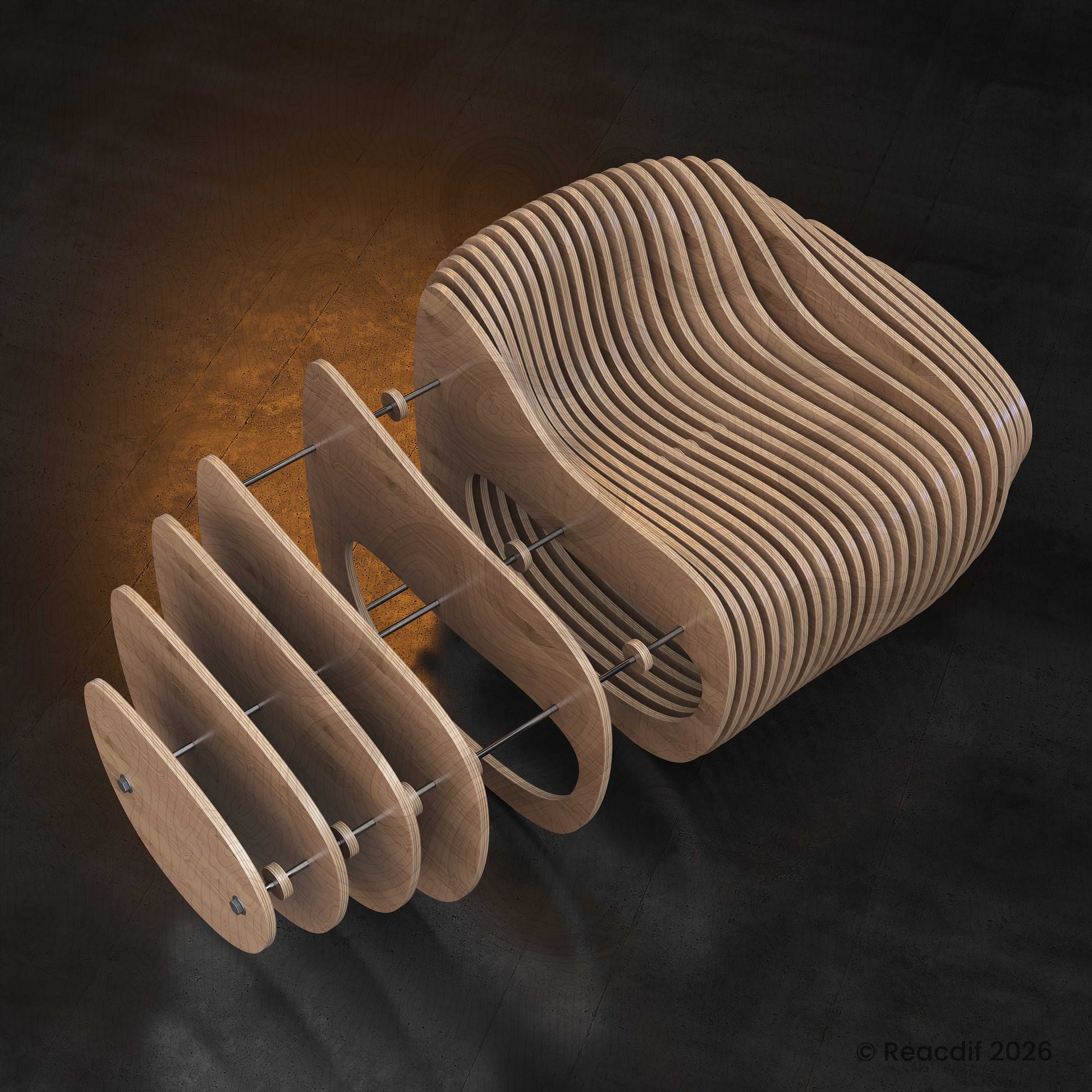 Parametric Armchair A-1