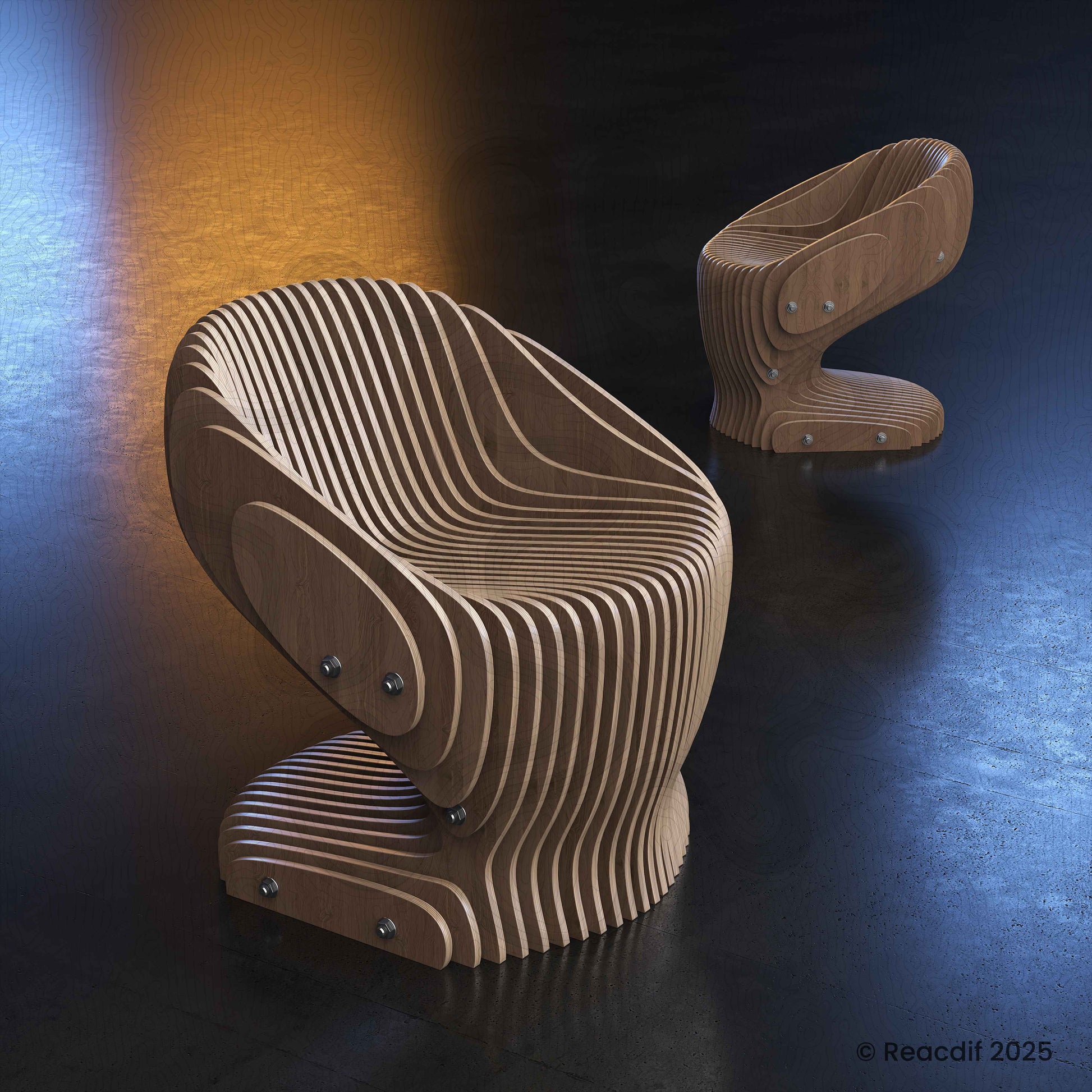 Parametric Armchair A-2