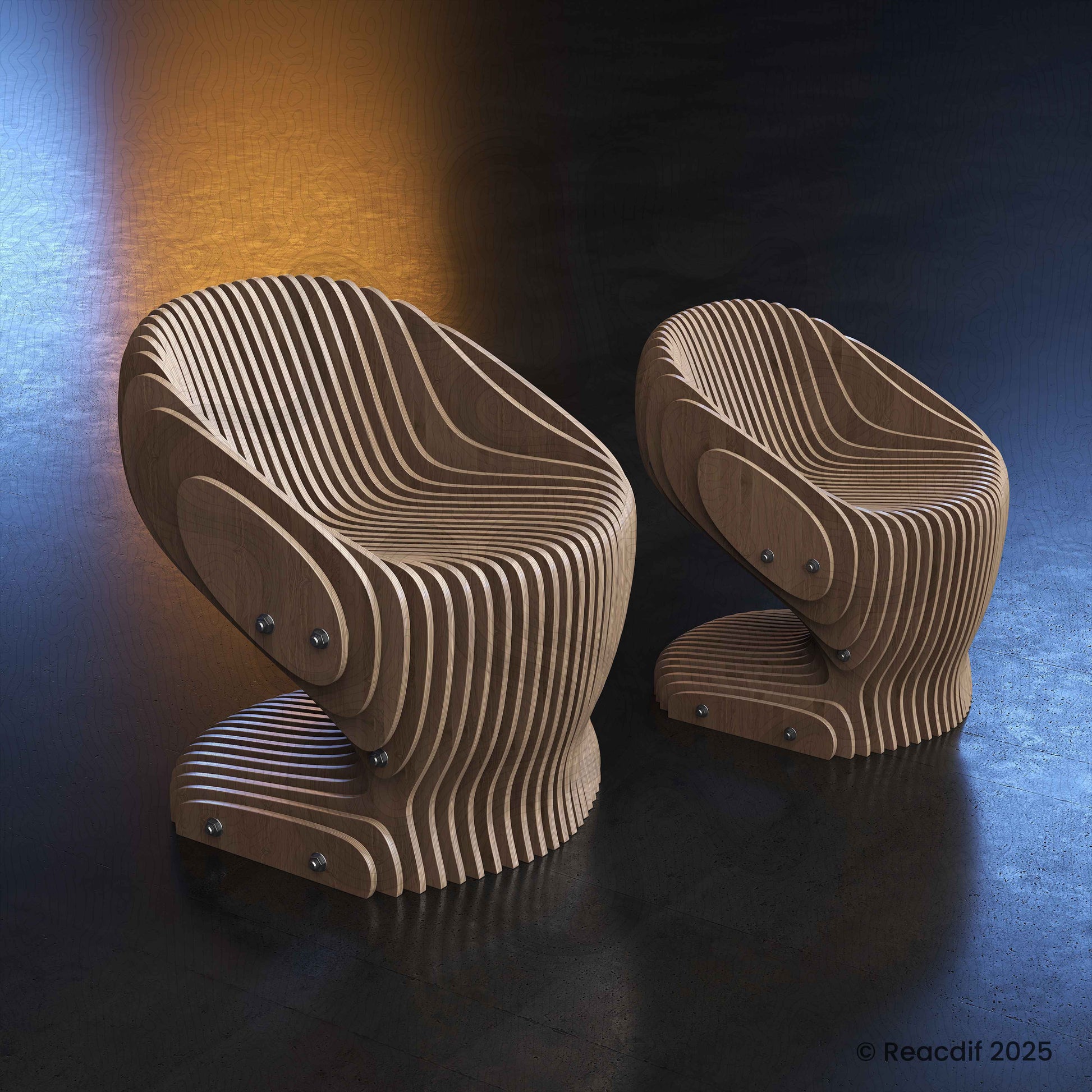 Parametric Armchair A-2