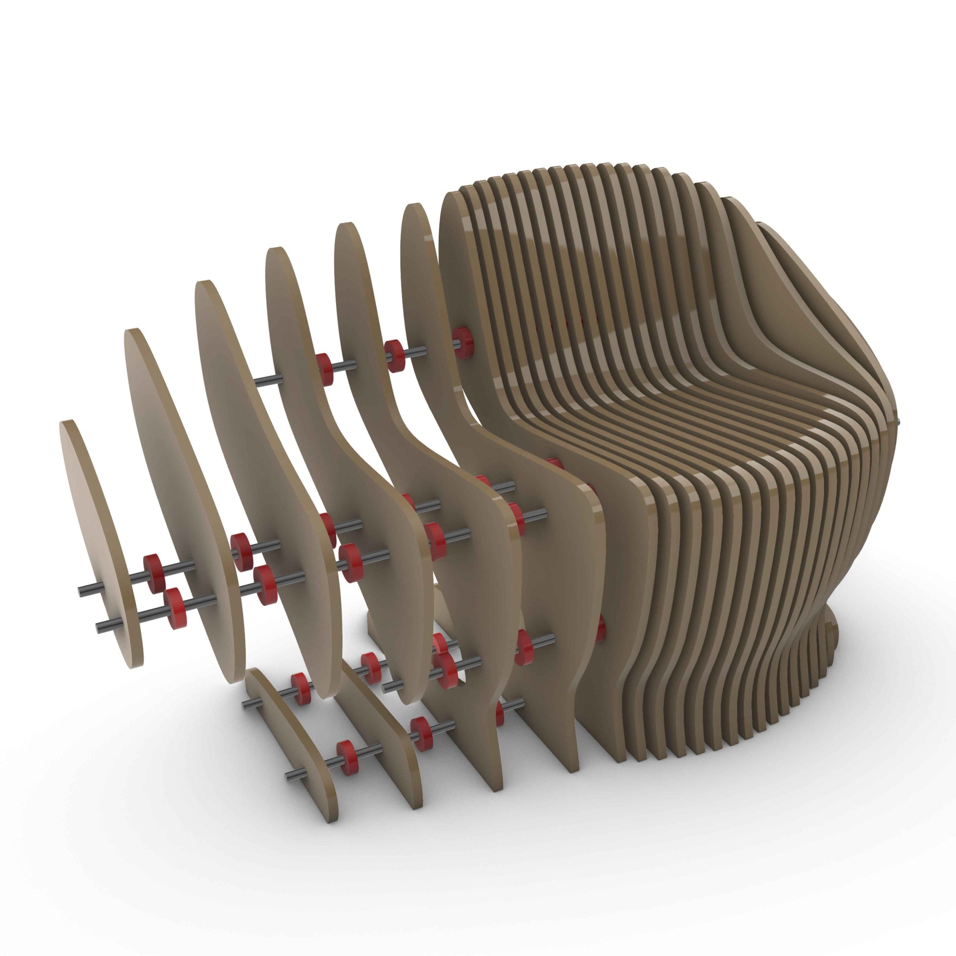 Parametric Armchair A-2
