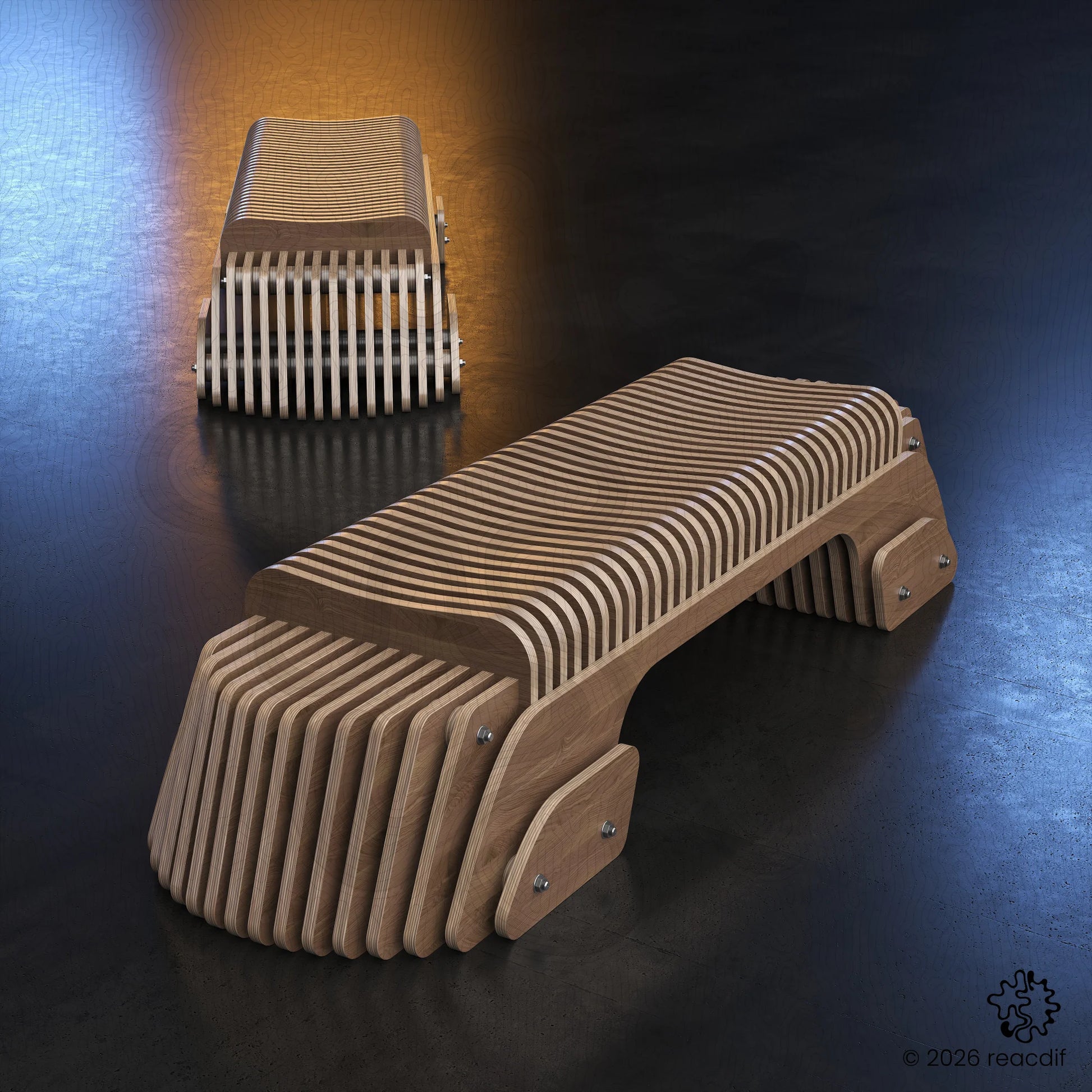 Complete Parametric Bench A-6 package including cut lists assembly guides and technical drawings