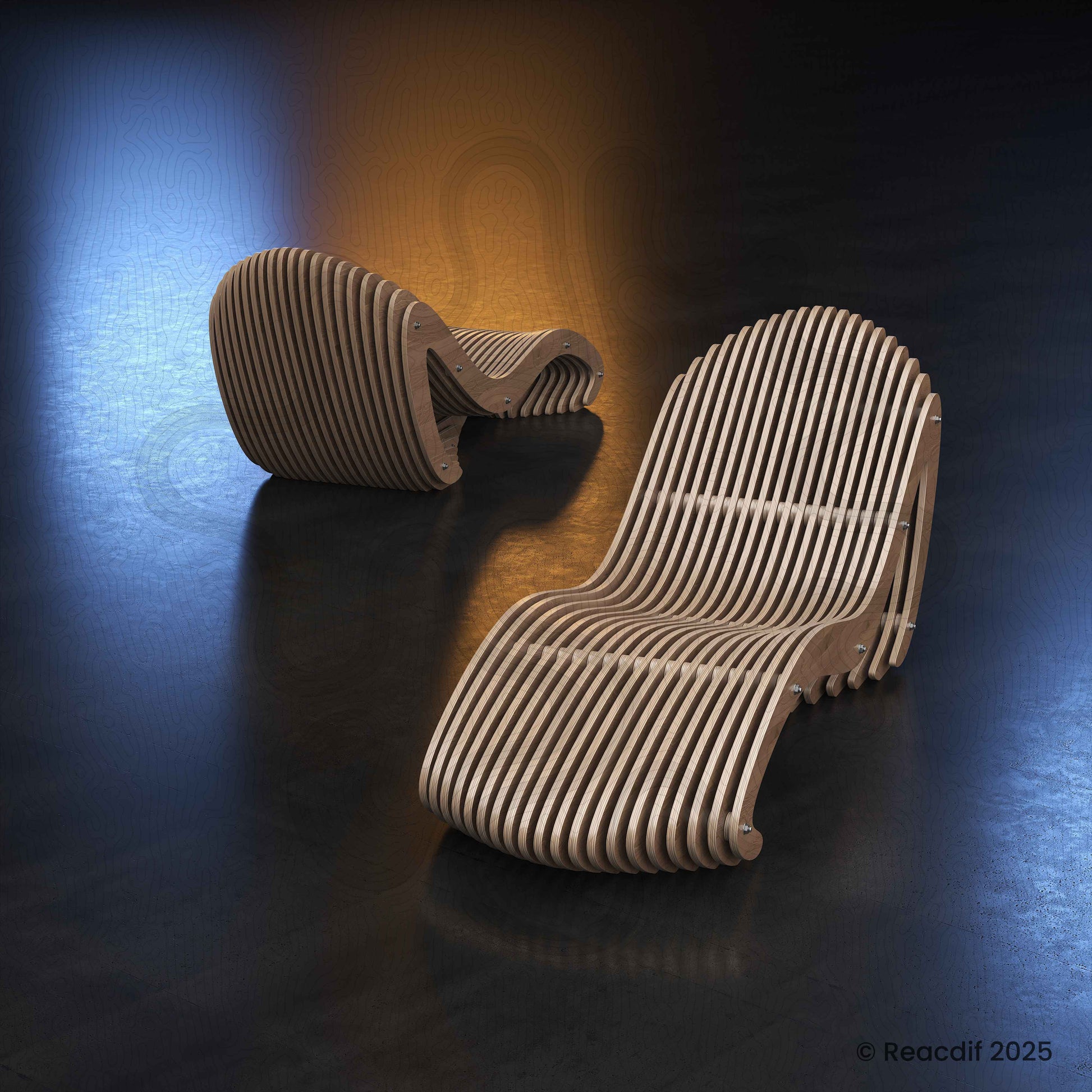 Parametric Chaise Lounge A-1