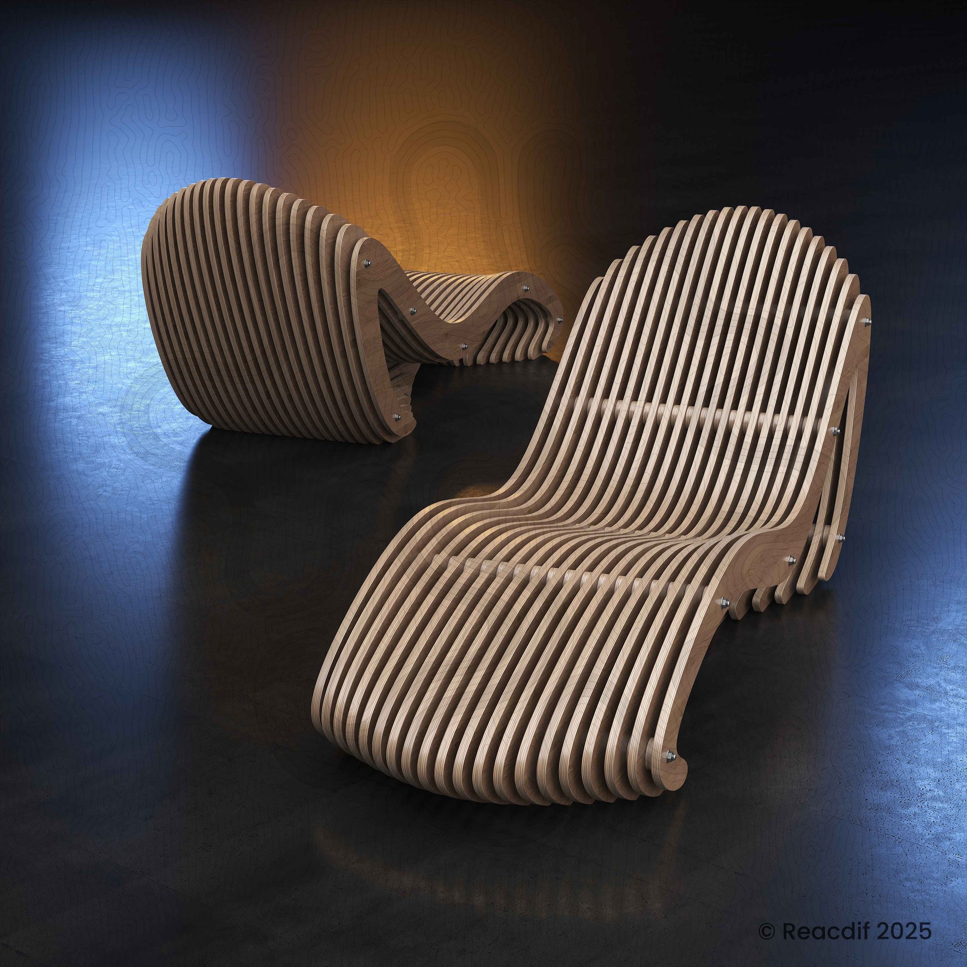 Parametric Chaise Lounge A-1